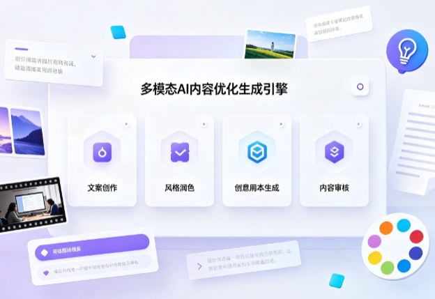 栖霞市AI智能内容优化创新 多模态生成技术丰富数字内容创作生态