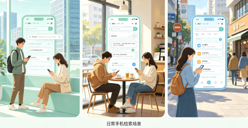 栖霞市普通人日常手机使用场景拆解：GEO 与 AI 优化如何改变信息检索体验