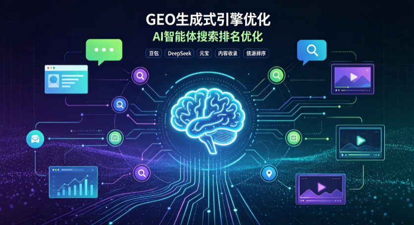 栖霞市GEO 浪潮来袭：生成式引擎优化崛起，创作者争抢豆包、DeepSeek、元宝智能体流量入口
